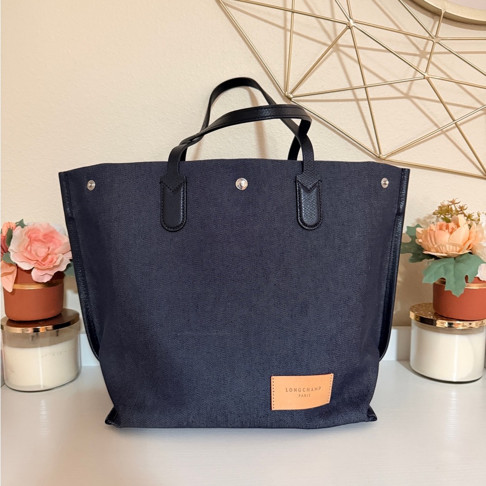 Longchamp Denim Tote